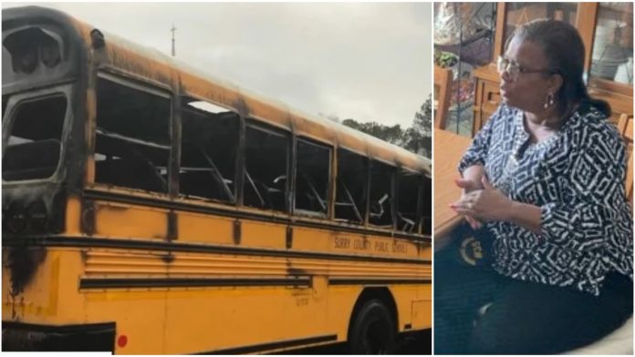 Hrabra vozačica uspjela spasiti sve učenike prije nego što je autobus izgorio