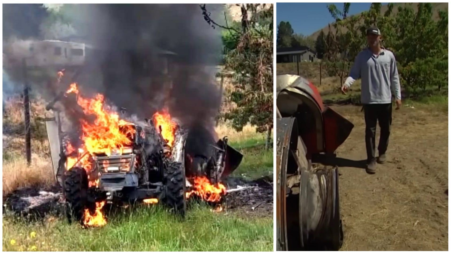 Bio je u traktoru i nije čuo kako helikopter pada na njega, no dogodilo se čudo