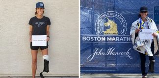 Junakinja s protezom: Istrčala 104 maratona u 104 dana