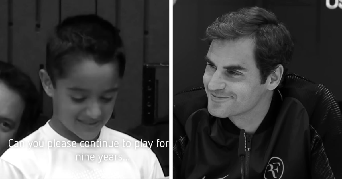 Roger Federer ispunio obećanje koje je dao dječaku prije 5 godina