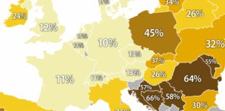 Europa karta vjera u Boga