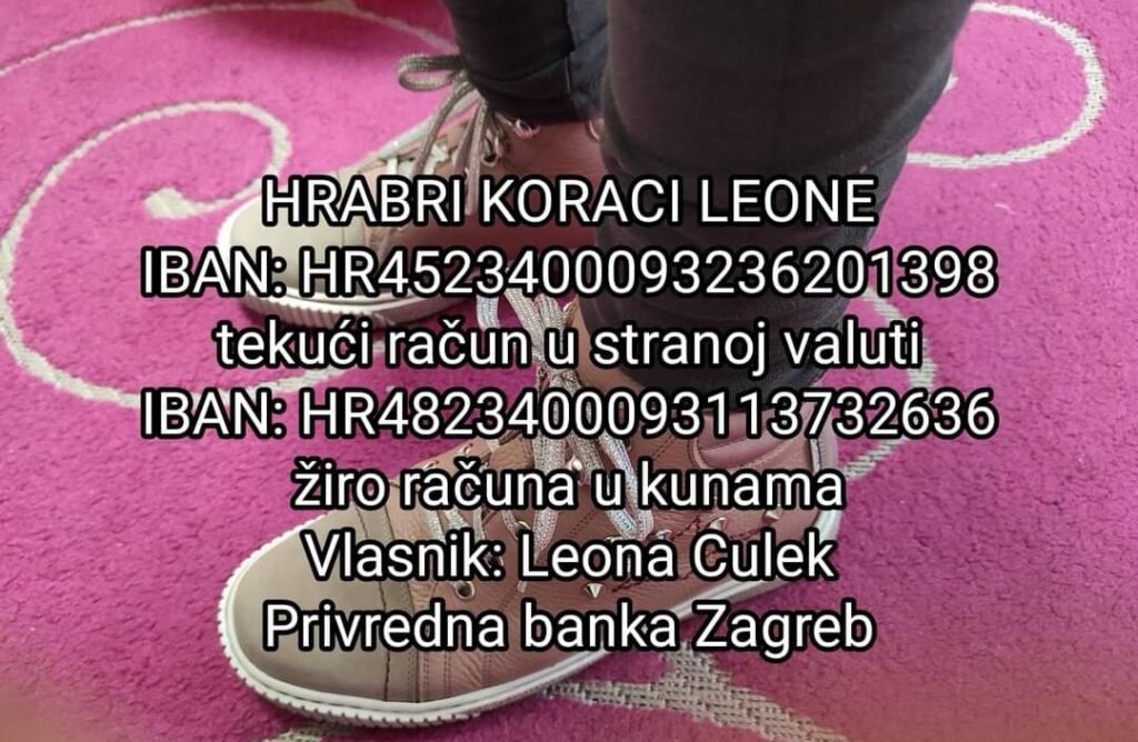 Leona Culek pomoć račun