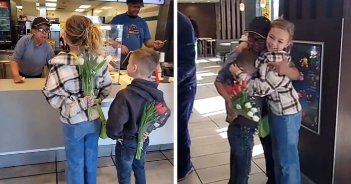 Dvoje djece rasplakalo ženu u McDonaldsu