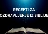 Recepti za ozdravljenje iz Biblije