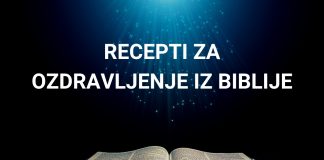 Recepti za ozdravljenje iz Biblije