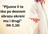 Što je Isus mislio kada je rekao da okrenemo drugi obraz