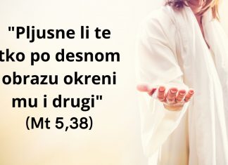 Što je Isus mislio kada je rekao da okrenemo drugi obraz
