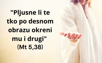 Što je Isus mislio kada je rekao da okrenemo drugi obraz
