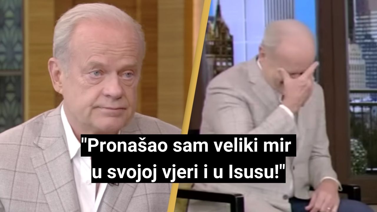 Glumac Kelsey Grammer Pronašao sam veliki mir u svojoj vjeri i u Isusu!