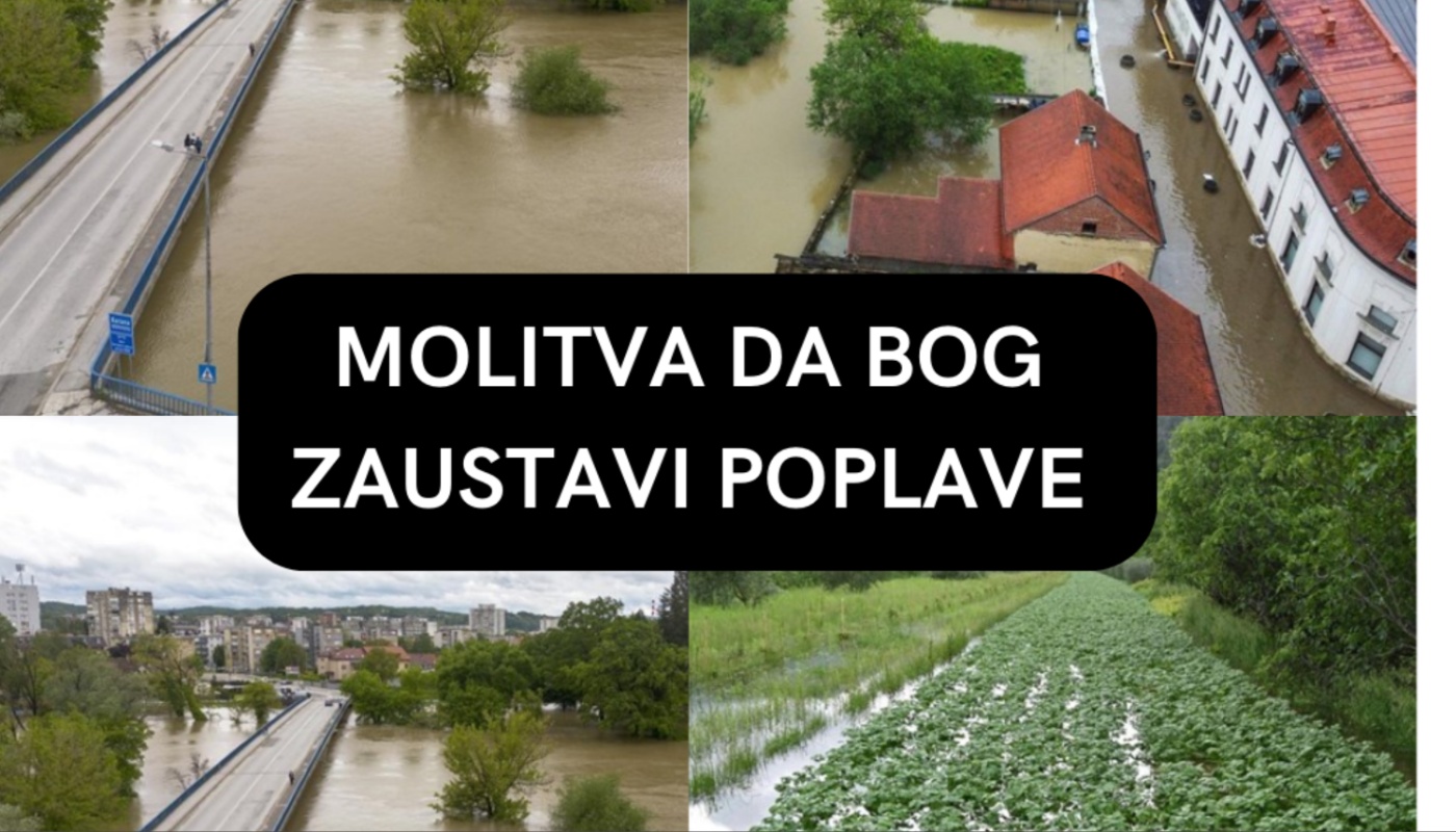 Molitva da Bog zaustavi poplave