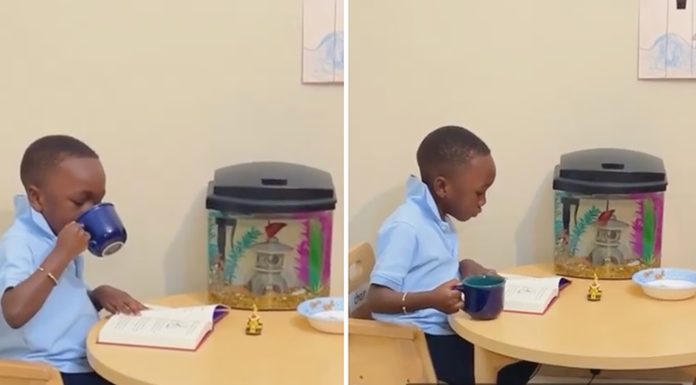 Dječak (6) postao hit na društvenim mrežama zbog svoje jutarnje rutine