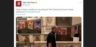 U katoličkoj crkvi na Manhattanu upriličena izložba "Bog je trans"