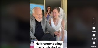 Otac s demencijom uspijeva prepoznati kćer na dan vjenčanja zbog jedne važne stvari