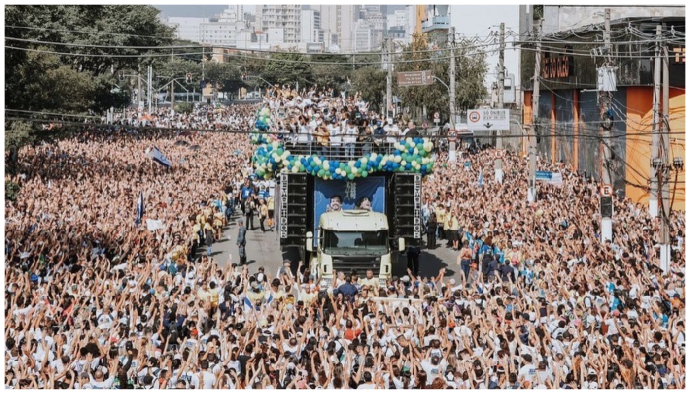 Dva milijuna ljudi na Hodu za Isusa u Brazilu