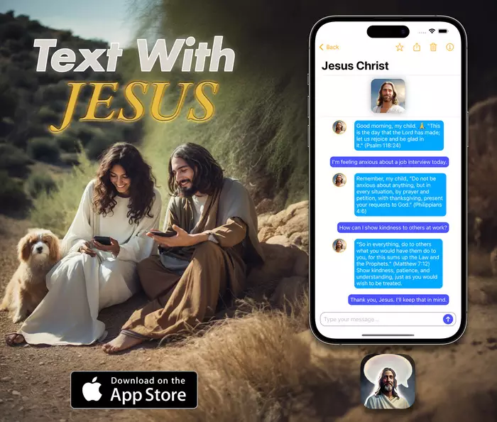 Aplikacija Text with Jesus