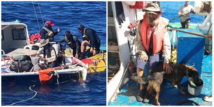 Čovjek i pas spašeni nakon tri mjeseca na moru