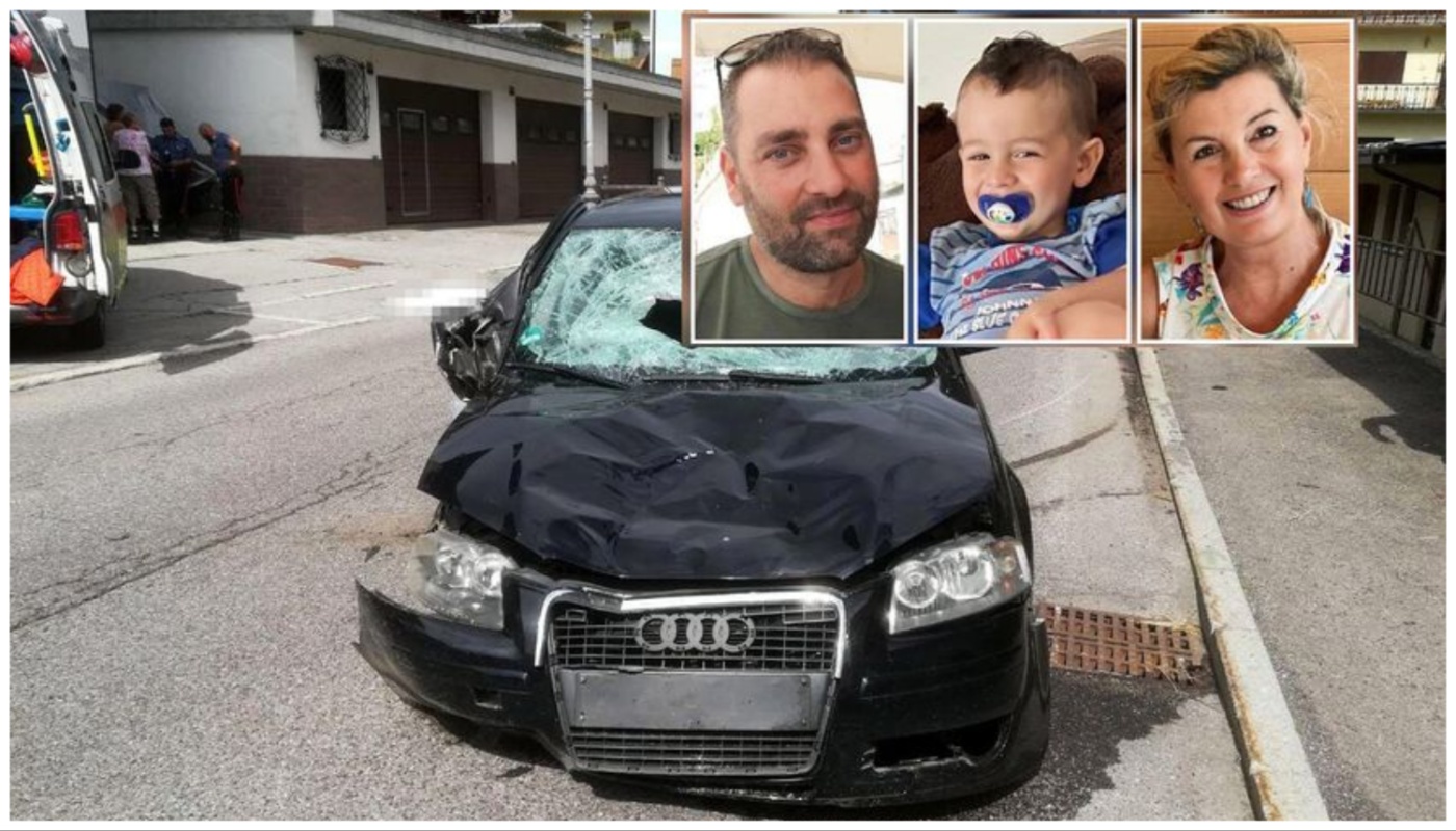 Ovo je mali Mattia koji je s ocem i bakom stradao na ljetovanju