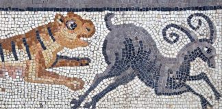 Arheolozi otkrili drevni mozaik koji prikazuje Samsona
