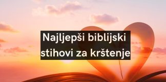 Biblijski stihovi za krštenje