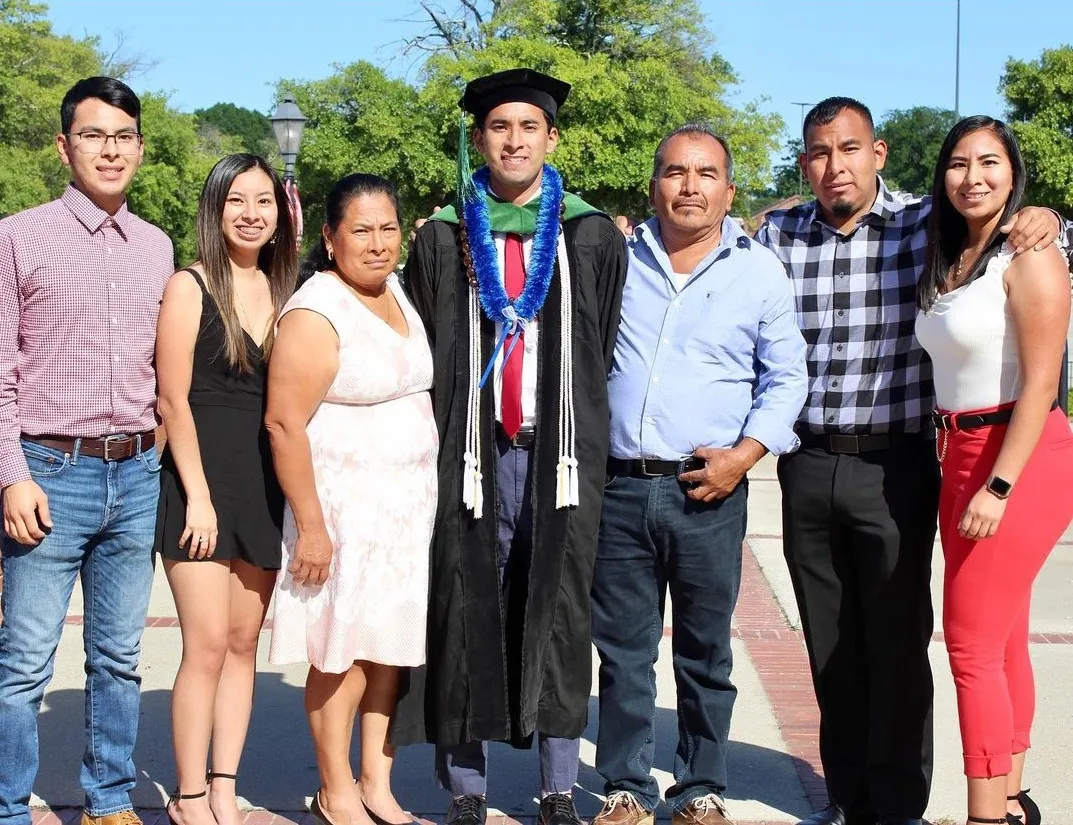 Erick Juarez i obitelj