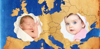 Najpopularnija muška i ženska imena u Europi