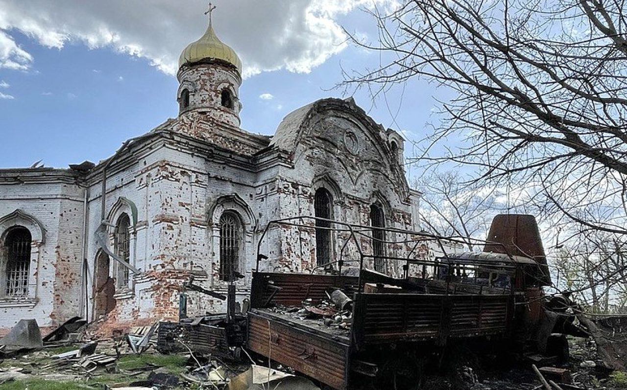 U dosadašnjem tijeku rata u Ukrajini uništeno 450 crkava