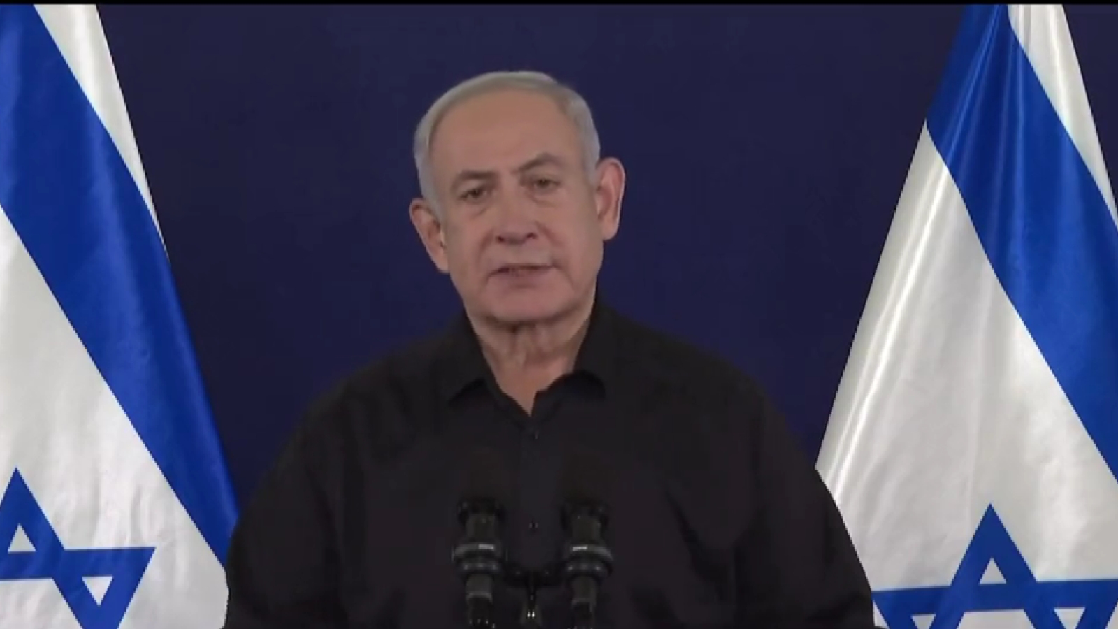 Benjamin Netanyahu drži govor