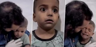 Dječak traži tatu u Gazi