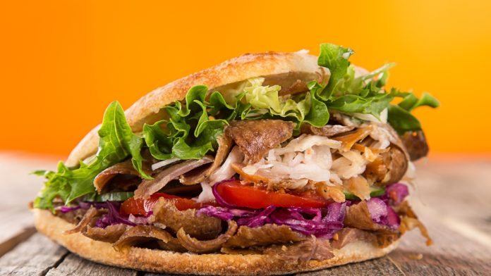 Kebab s pilećim mesom