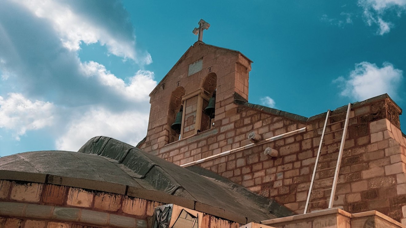 Pogođena pravoslavna crkva u Gazi