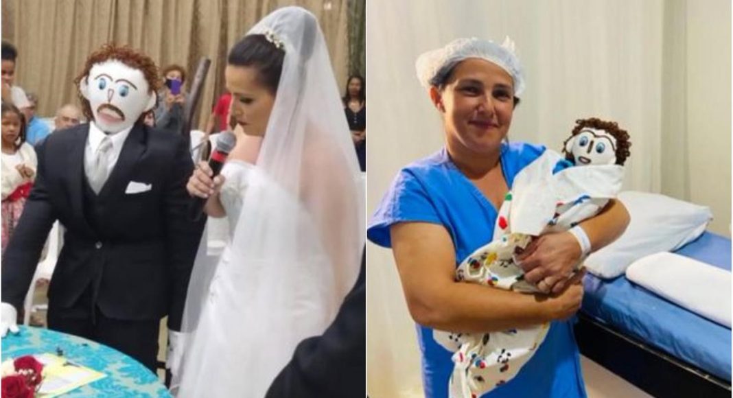 Žena se udala za krpenu lutku s kojom ima i 