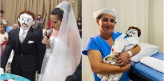 Žena se udala za krpenu lutku s kojom ima i "dijete"