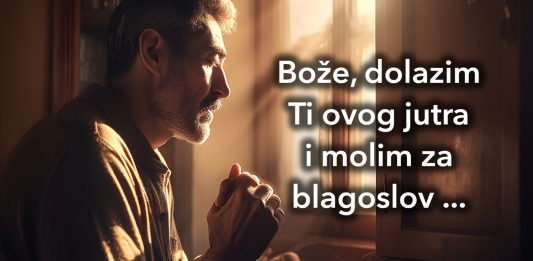 Molitva za blagoslov na početku dana