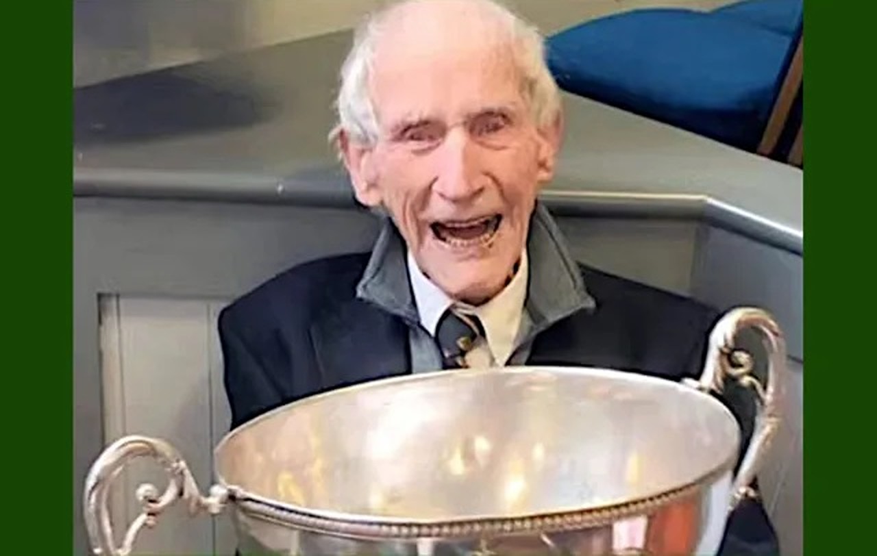107-godišnji muškarac rođendan je proveo u crkvi svog krštenja