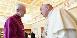 Papa Franjo i anglikanski nadbiskup Welby pozivaju na jedinstvo kršćana
