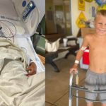 Dječaka (6) je pregazio buldožer, a njegov oporavak obitelj naziva “čudom” Dječaka pregazio buldožer