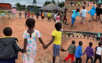 Djeca iz Afrike plešu uz pjesmicu iz našeg kraja