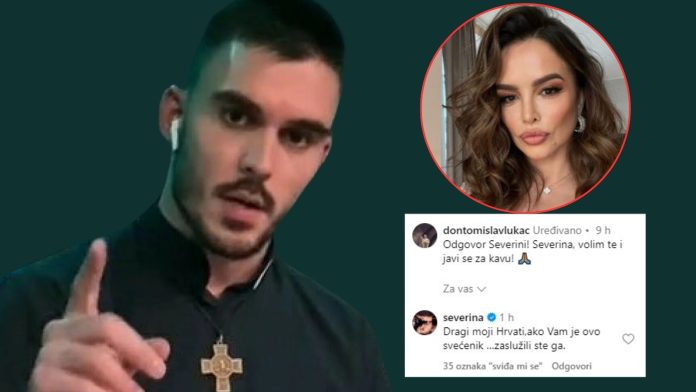Mladi svećenik napisao Severini 