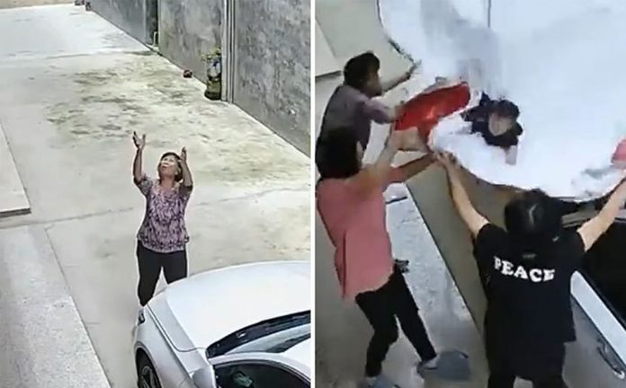 Hrabri potez građana: Uhvatili djevojčicu koja je pala s terase i spasili joj život
