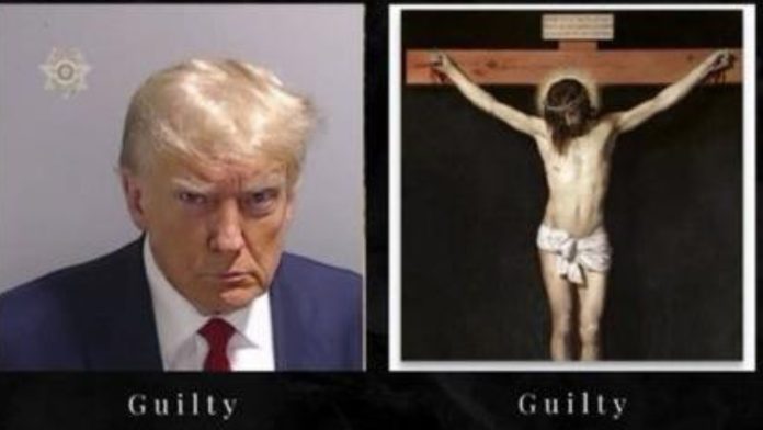 Ne, ne možete usporediti presudu Trumpu s Isusovim raspećem