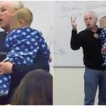 Profesor usred predavanja uzeo u naručje uplakano dijete svoje studentice