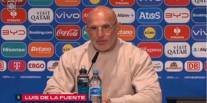 Španjolski nogometni izbornik Luis de la Fuente posvjedočio: 
