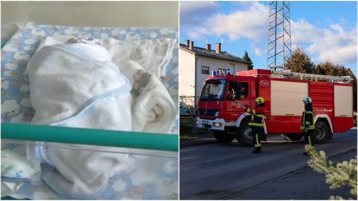 Vatrogasci porodili ženu na kućnom pragu