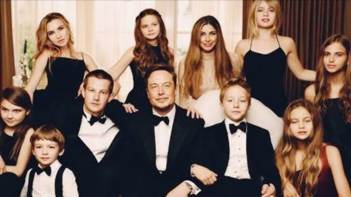Elon Musk i djeca