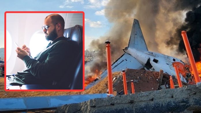 Putnik poslao potresnu poruku prije nego što se avion srušio