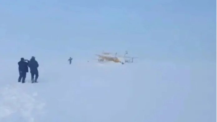 Srušeni avion u Rusiji
