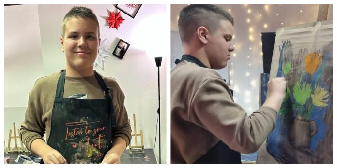 Jakov (12) iz Virovitice ima autizam, ali i predivan talent kojim osvaja galerije