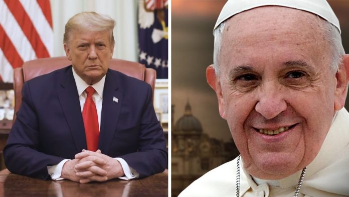 Trump moli za papu