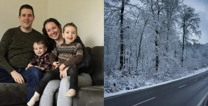 Majka i dvoje dječice ostali živi nakon pada automobila u ledeno jezero: 