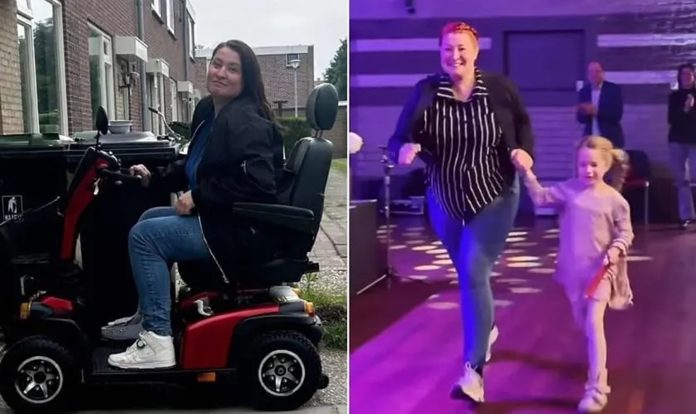 Žena ostavila štake i proslavila božansko ozdravljenje trčeći po crkvi